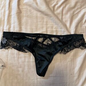 BRAND NEW Victoria's Secret Black Lace Panties